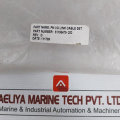 Honeywell Pm I/O Link Cable Set Rev-d 51195479-200 300V