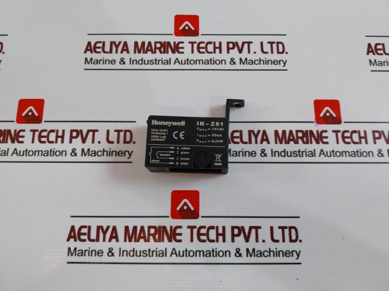 Honeywell In-z61 Pulse Unit With Cable Umax 24Vdc 50Ma 0.25W