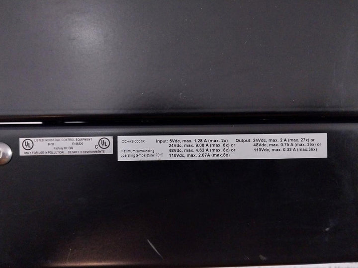 Honeywell Iochas-0001R Chassis For Redundant I/O Module Iob-0001R 0050012