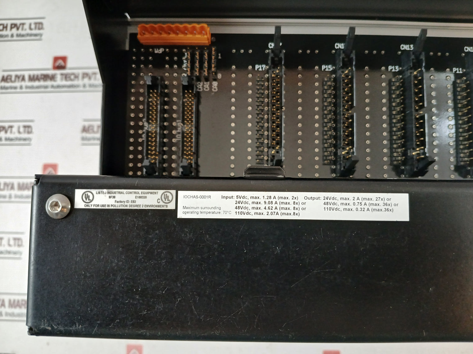 Honeywell Iochas-0001R Chassis For Redundant I/O Module Iob-0001R 0112457
