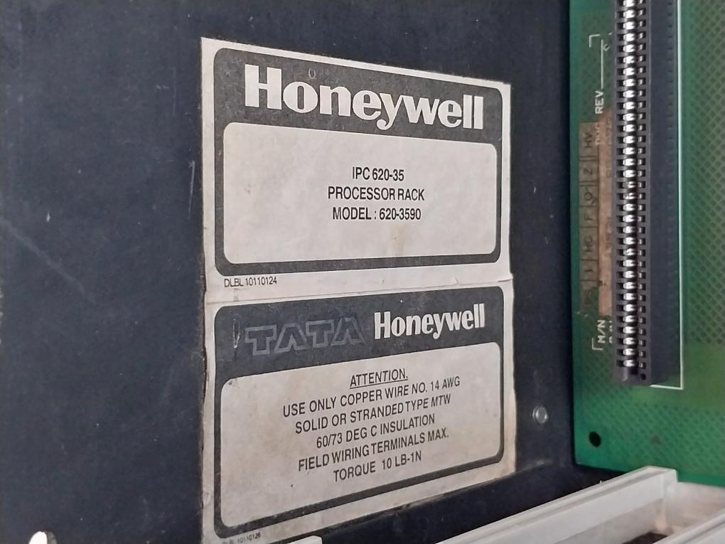 Honeywell Ipc 620-35 Processor Rack 620-3590