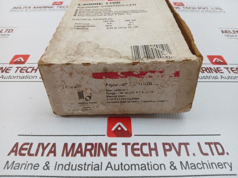 Honeywell Controller Manual Reset 120/240Vac L4008E 1156