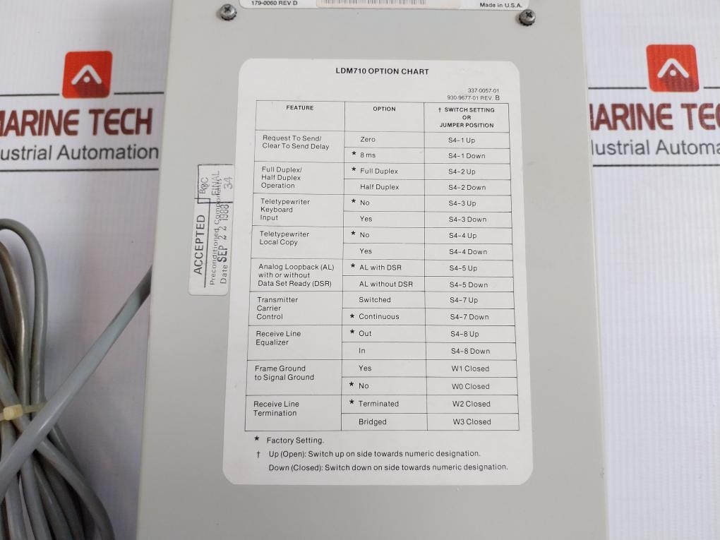 Honeywell Limited Distance Modem Ldm710
