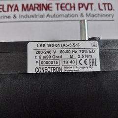 Honeywell LKS 160-01 (A5-5 S1) Damper Motor Conectron 200-240V 50-60HZ