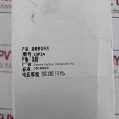 Honeywell Lsp1A Heavy Duty Limit Switch 600V 10A Nema A600