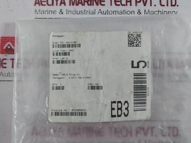 Honeywell Lsp1A Heavy Duty Limit Switch 600V 10A Nema A600