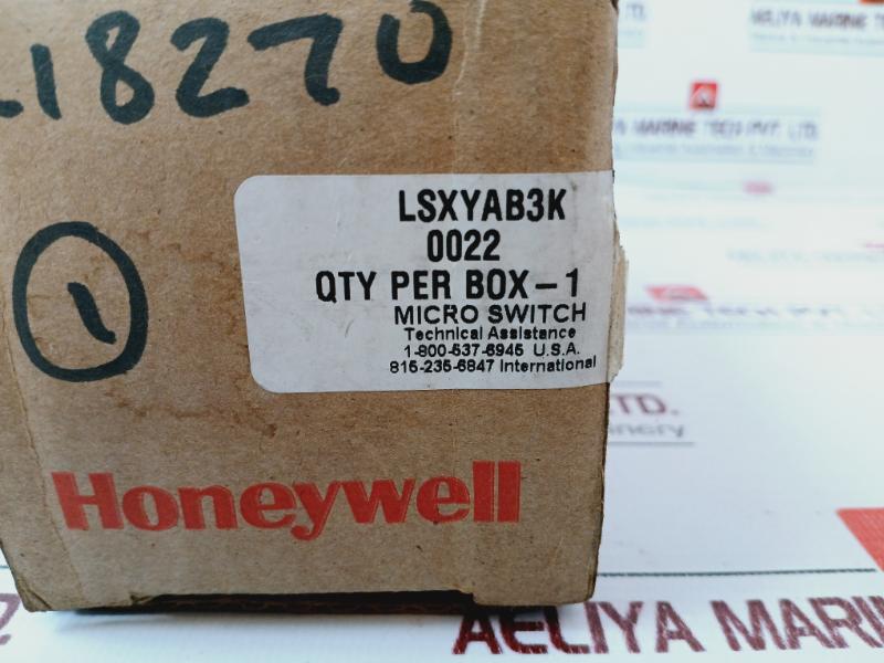 Honeywell Lsxyab3k Explosion Proof Precision Limit Switch Class I&ii 720va-600v