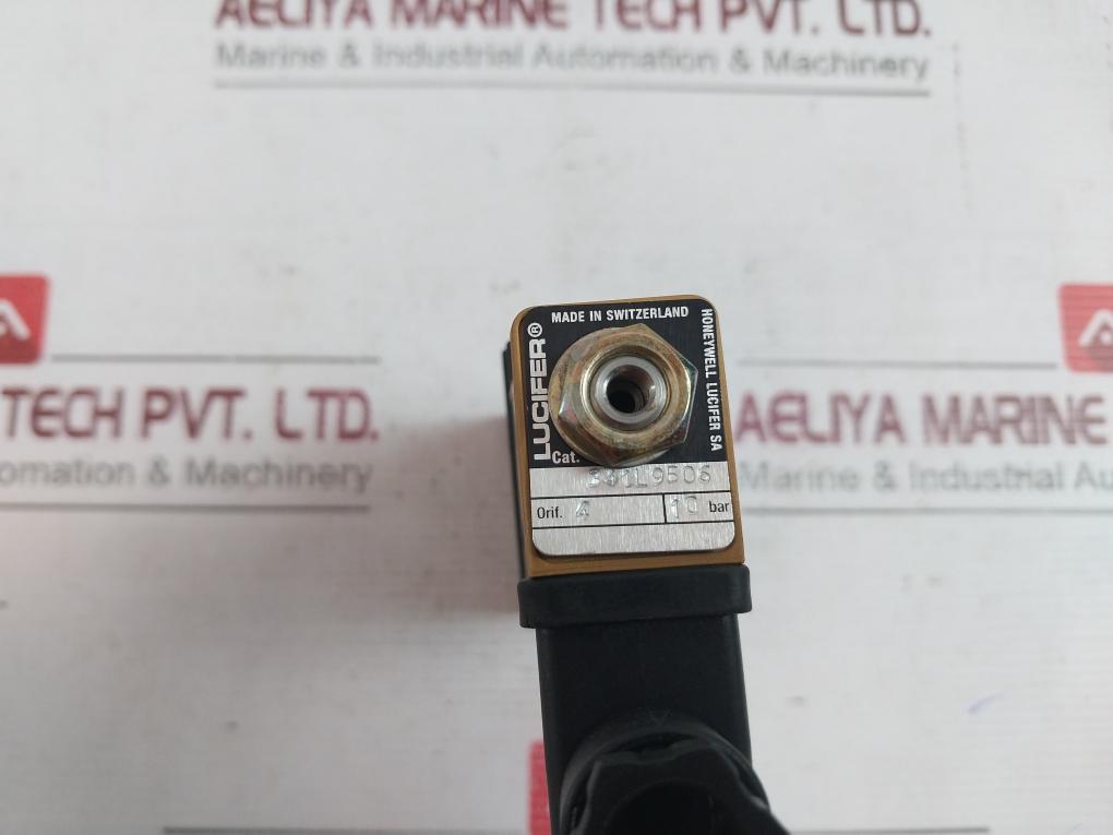 Honeywell Lucifer 341L9506 Solenoid Valve 24V Dc 10 Bar 2.5W Ip65