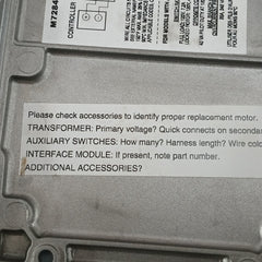 Honeywell Modutrol Actuator With Modulating Control 20A, 240 Vac M7284A1004