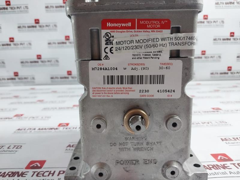 Honeywell M7284A1004 Modutrol Iv Motor 24/120/230V 50/60Hz