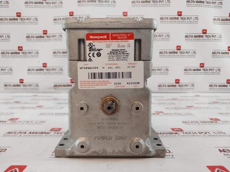 Honeywell M7284A1004 Modutrol Iv Motor Rev G 15 Va 120V 50/60Hz 50004263-002