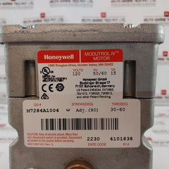 Honeywell M7284A1004 Modutrol Iv Motor Rev G 15 Va 120V 50/60Hz Series 72