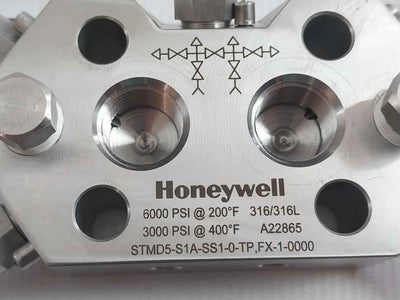 Honeywell Manifold 5 Valve Head 6000 Psi Stmd5-s1A-ss1-0-tp,Fx-1-0000