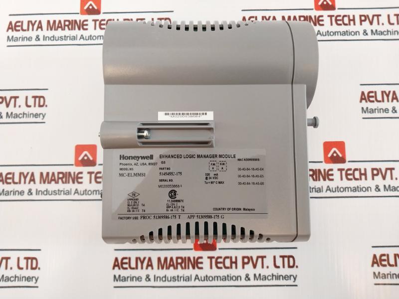 Honeywell Mc-elmms1 Enhanced Logic Manager Module 51454552-175
