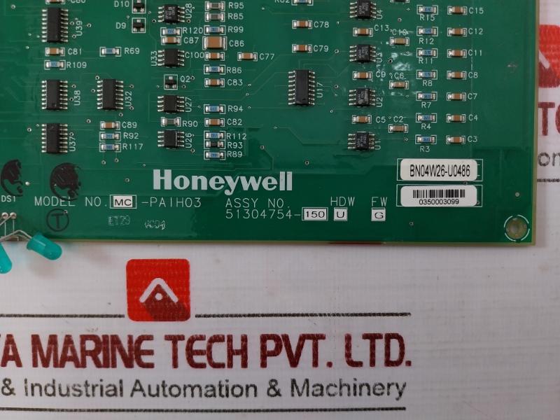 Honeywell Mc-paih03 51304754-150 High Level Analog Input Processor