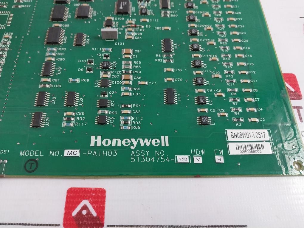 Honeywell Mc-paih03 Analog Input Card Bn14W47Ad0428 Pwb 51304753-100 Rev L E108467