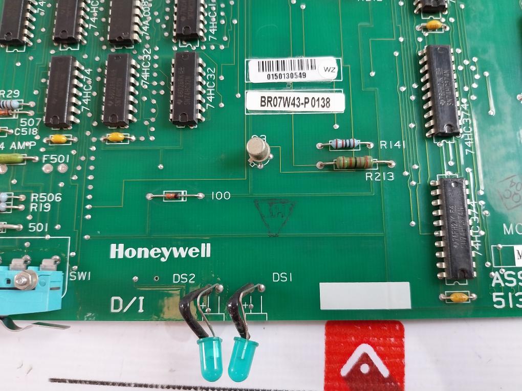 Honeywell Mc-pd1X02 Digital Input Module 51304484-100 Br07W43-p0138 D1 94V-0