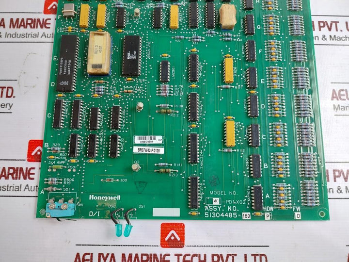 Honeywell Mc-pd1X02 Digital Input Module 51304484-100 Br07W43-p0138 D1 94V-0