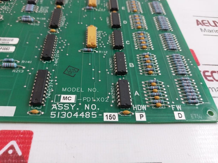 Honeywell Mc-pd1X02 Digital Input Module 51304485-150 Br08W61-p0053