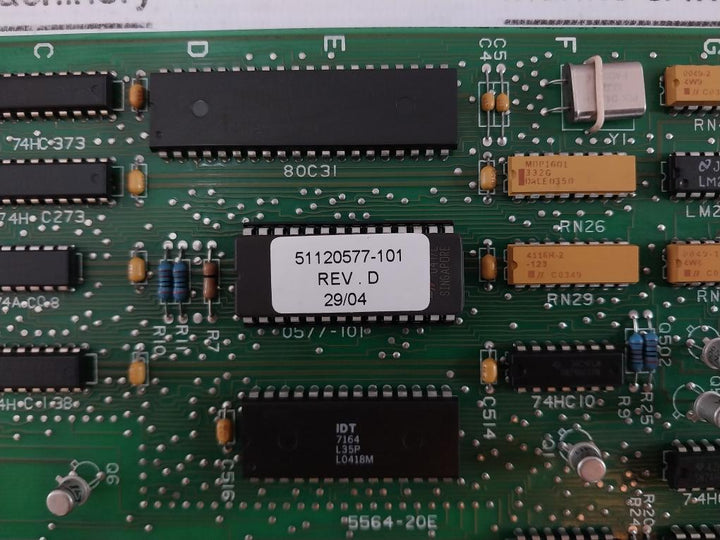 Honeywell Mc-pd1X02 Digital Input Module 51304485-150 D1 94V-0 Rev: B 0100625989