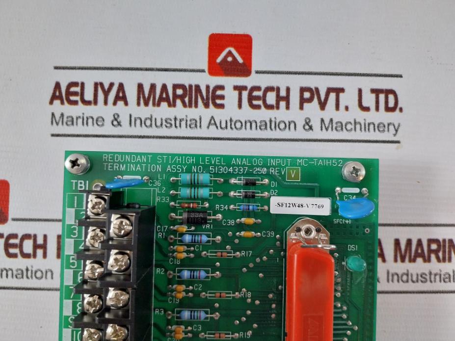 Honeywell Mc-taih52 High Level Analog Input Rev V 51304337-250 P-v0-2 94V-0