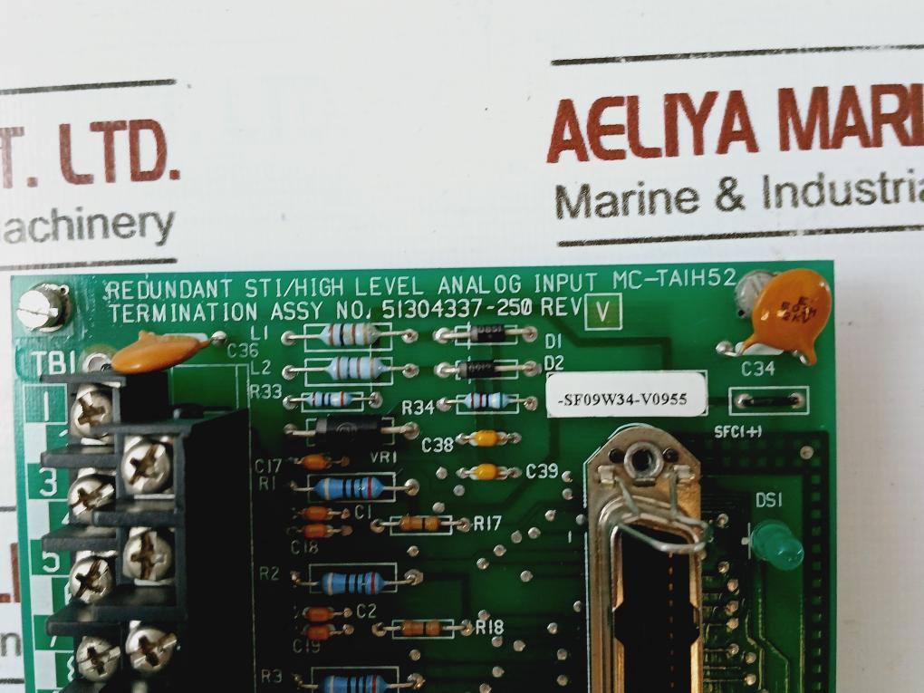 HONEYWELL MC-TAIH52 Redundant High Level Analog Input 51304337-250