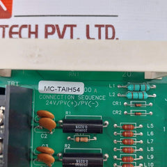 Honeywell Mc-taih54 Analog Input High Level 24 Pole 51305863-275 Rev.A