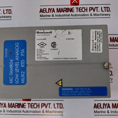 Honeywell Mc-tamr04 Low Level Analog Input Multiplexer 51305907-175 Rev.B 16W21