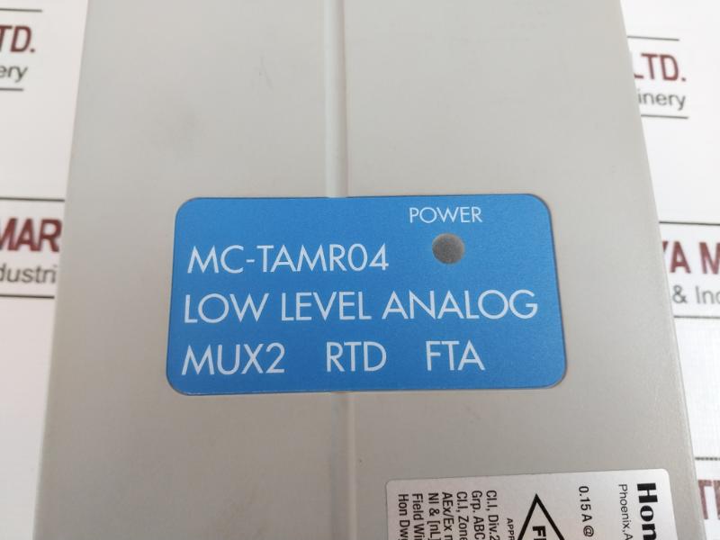 Honeywell Mc-tamr04 Low Level Analog Input Multiplexer Mux2 Rtd Fta 14W18