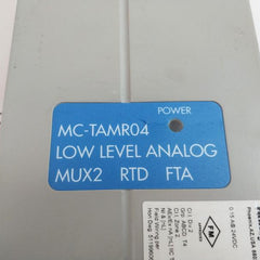 Honeywell Mc-tamr04 Low Level Analog Input Multiplexer Mux2 Rtd Fta 18W23