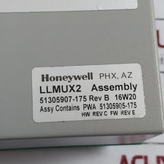 Honeywell Mc-tamr04 Low Level Analog Input Multiplexer Rev B 51305907-175