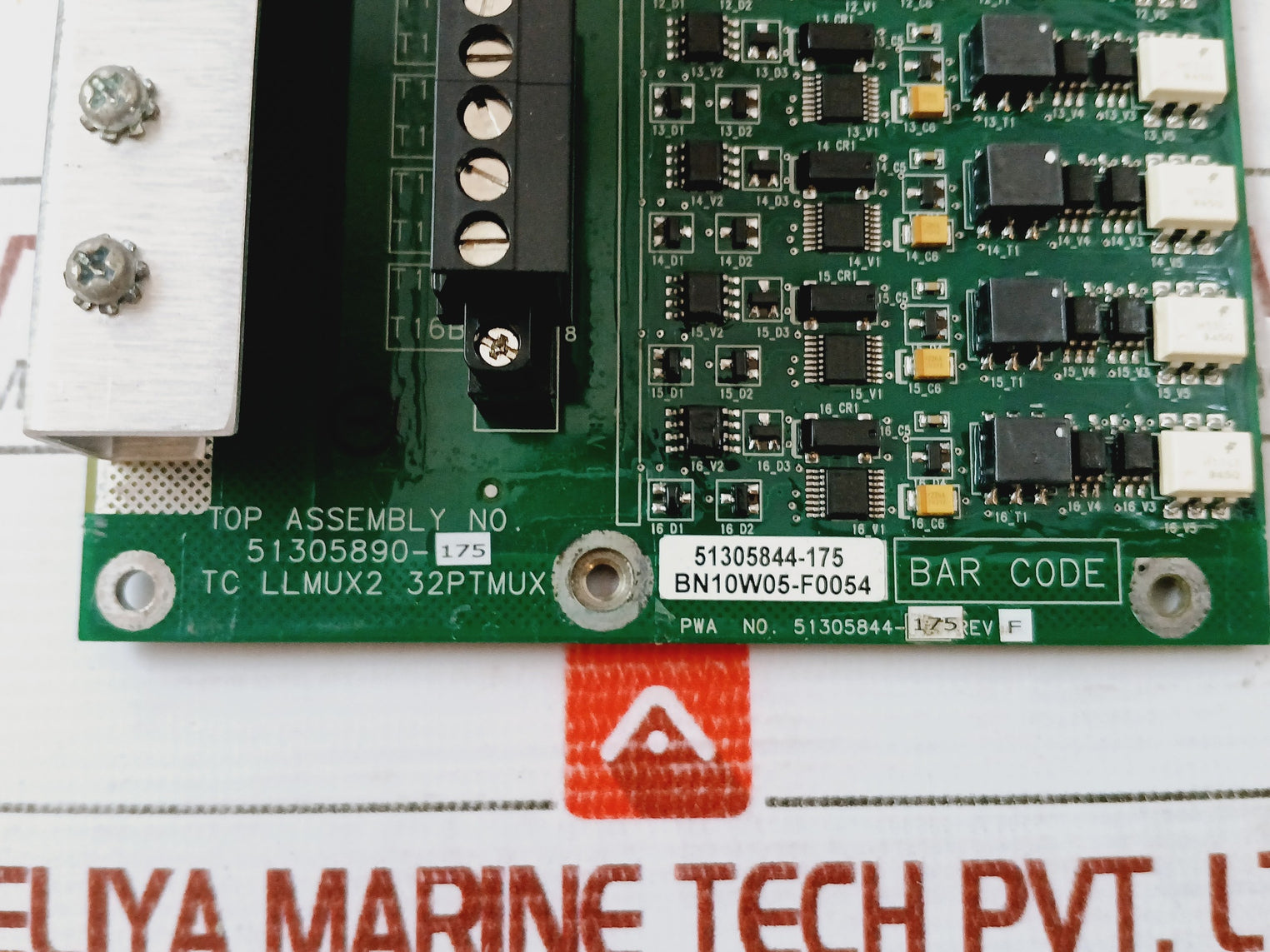 Honeywell Mc-tamt03 Low Level Analog Module Mux Tc Fta Rev D Tc Llmux 250V Ac