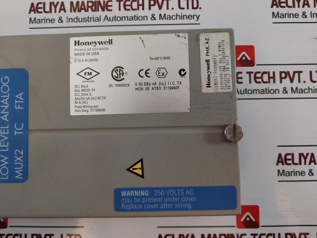 Honeywell Mc-tamt04 Llmux2 Low Level Analog Mux2 51305890-175 07W01