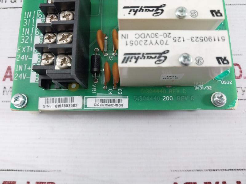 Honeywell Mc-tdid52 Digital Input Module 24vdc 32 Pt Assy 51304441-275 Rev C