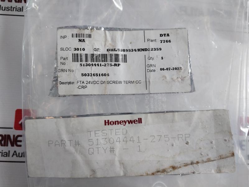 Honeywell Mc-tdid52 Digital Input Module 5037651606 Sf10W38-l 0408