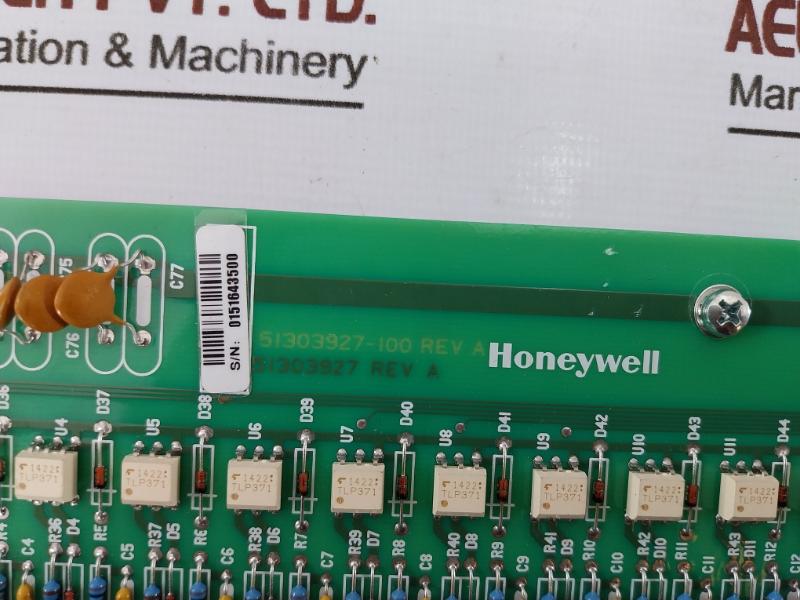 Honeywell Mc-tdid72 Digital Input 24vdc Termination Rev: A 51303928-150