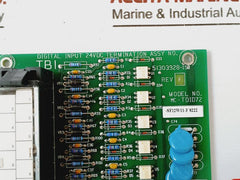 Honeywell Mc-tdid72 Digital Input 51303928-150 Rev F 51303927 24Vdc, D-10158-142