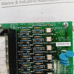 Honeywell Mc-tdid72 Digital Input Card 24Vdc Termination