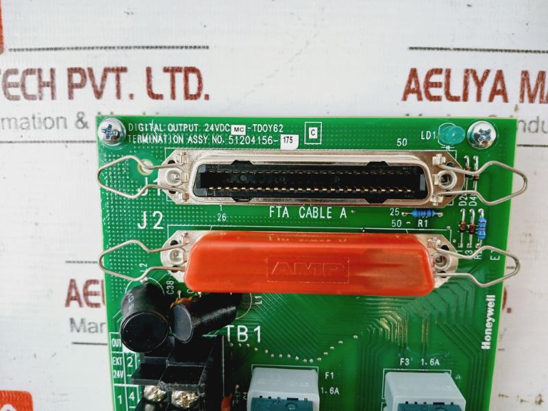 Honeywell Mc-tdoy62 51204155-100 Digital Output Module 24Vdc Rev. B