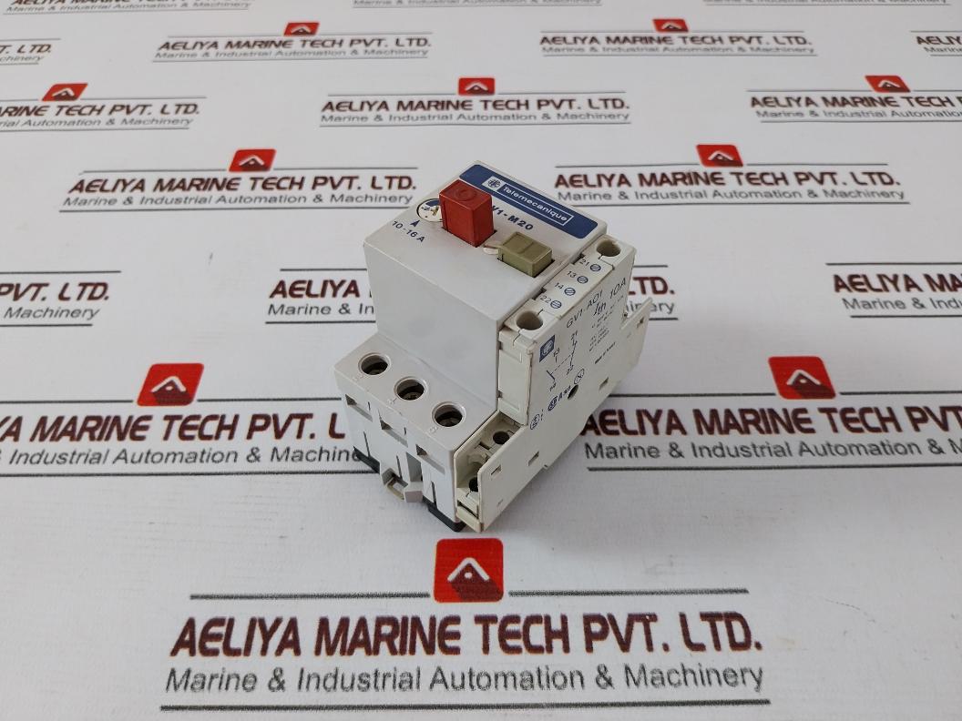 Telemecanique Gv1-m20 Circuit Breaker 10-16A 660V 50/60Hz