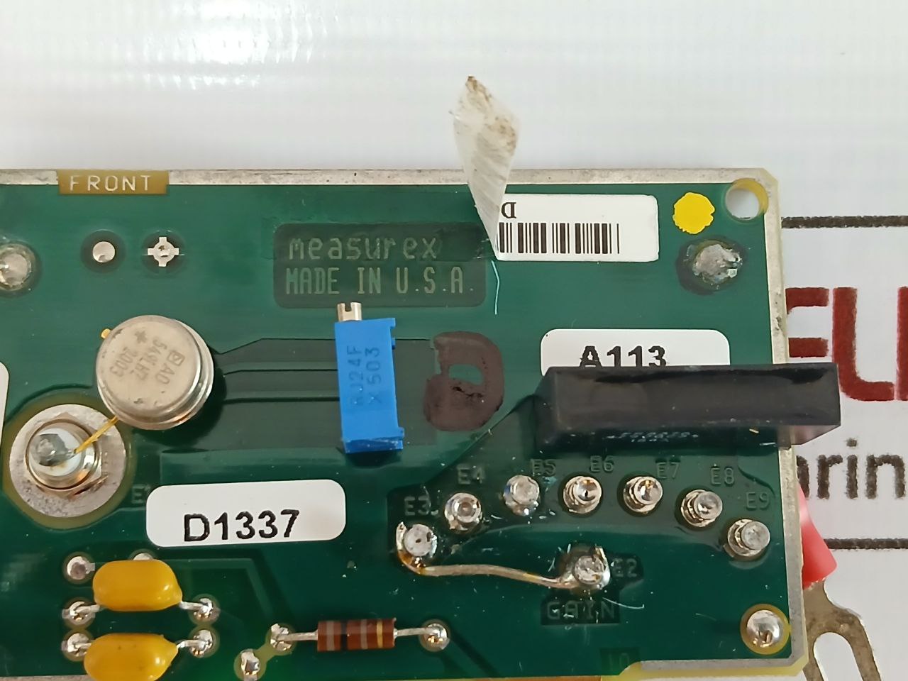 Honeywell Measurex 04277500 Detector Amplifier Board Rev C 94V-0 D0296434