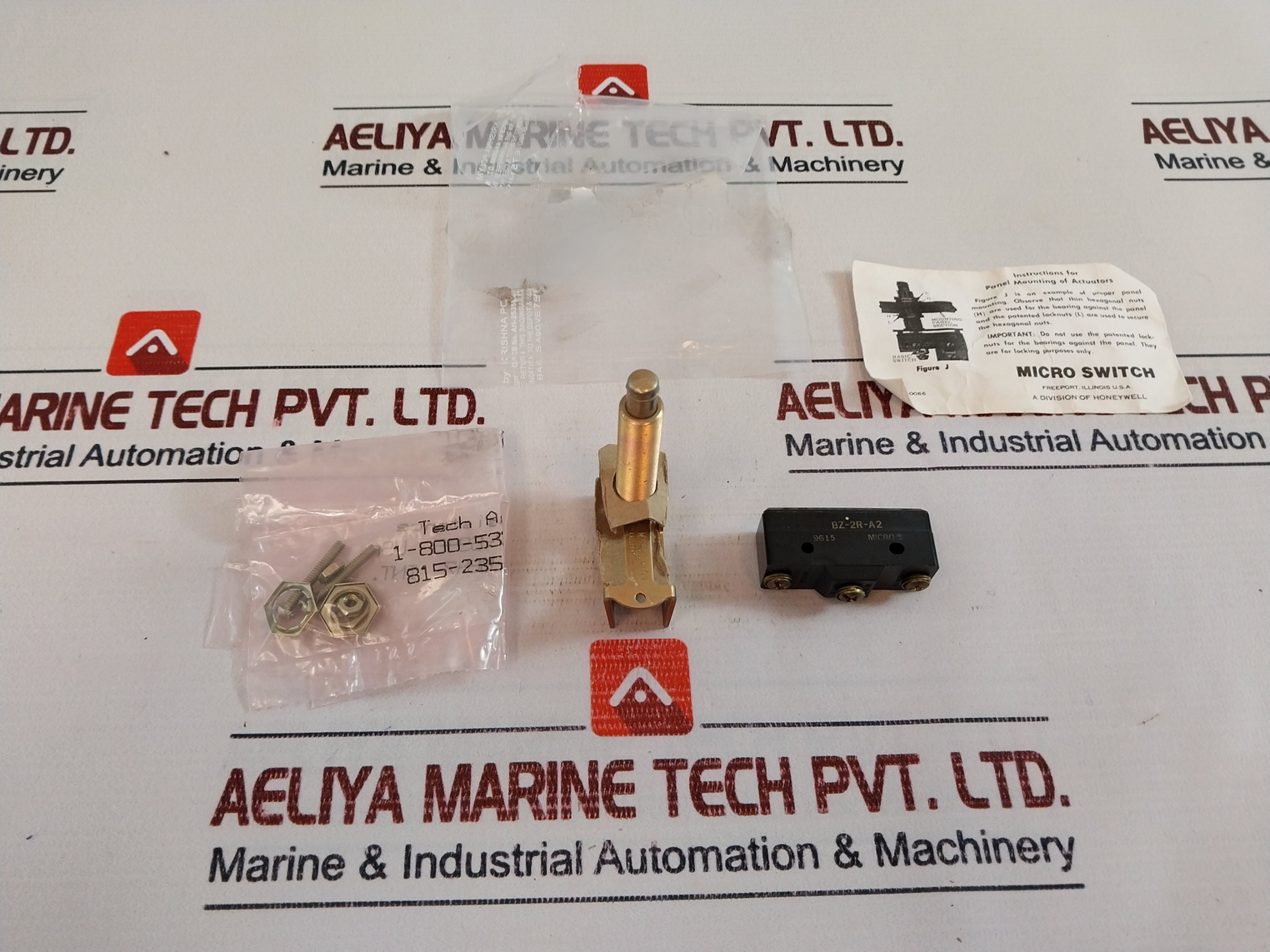 Micro Switch Mc7711 Plunger Pin Actuator 2A 600Vac