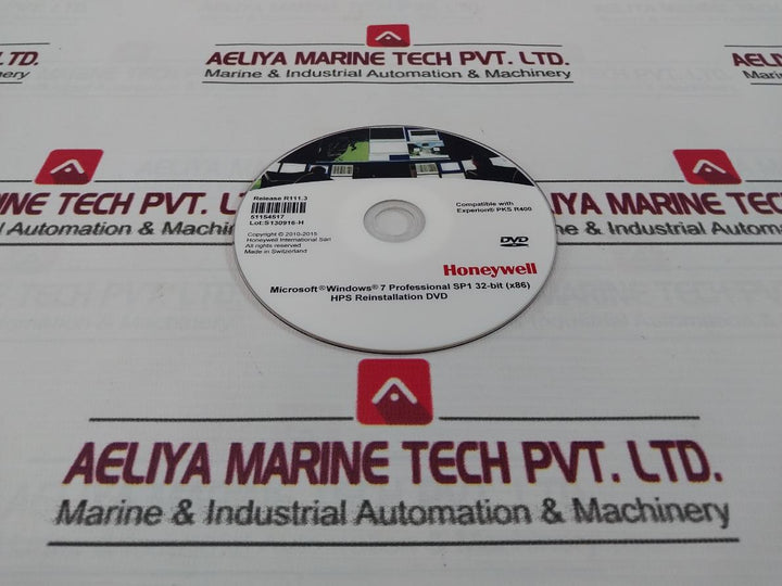 Honeywell Microsoft Windows 7 Professional Sp1 32-bit (X64) Reinstallation Dvd