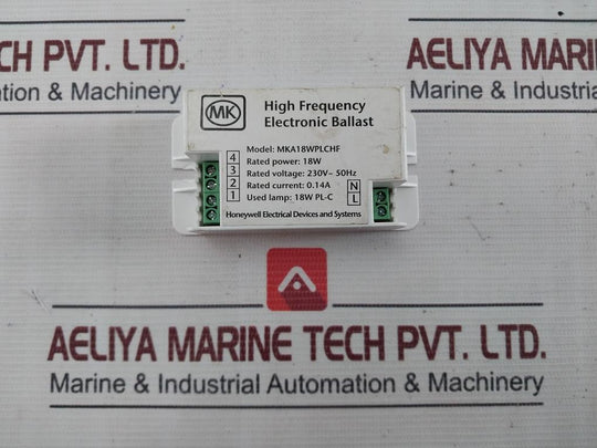 Honeywell Mka18Wplchf High Frequency Electronic Ballast