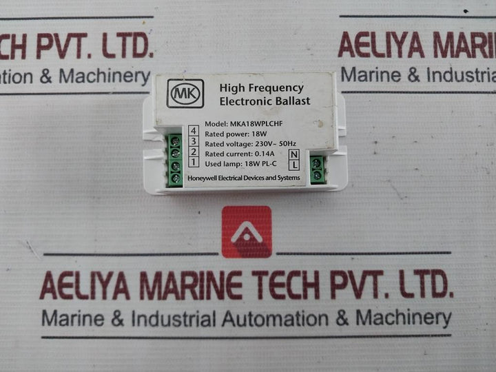 Honeywell Mka18Wplchf High Frequency Electronic Ballast