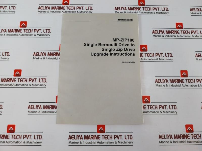 Honeywell Mp-zip100-100 Single Bernoulli Drive To Zip Drive Kit Z100si Zip