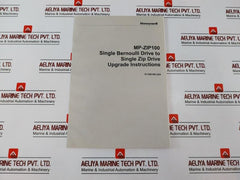 Honeywell Mp-zip100-100 Single Bernoulli Drive To Zip Drive Kit Z100si Zip