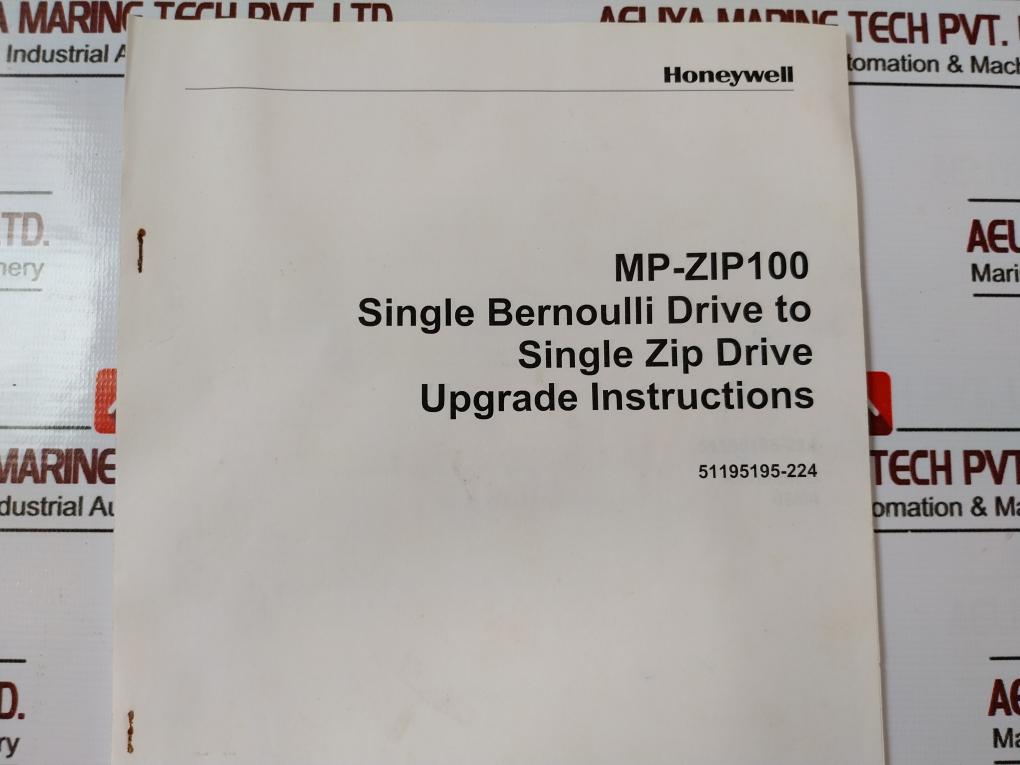 Honeywell Mp-zip100 Single Bernoulli Drive To Single Zip Drive Load Resistor Kit