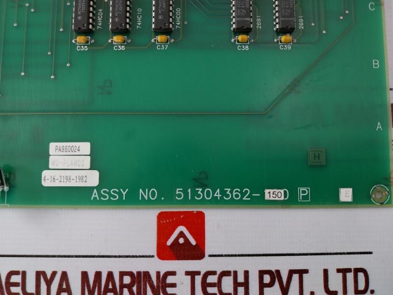 Honeywell 51304362-150 Low Level Analog Input Multiplexer Processor Board