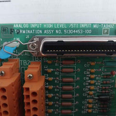Honeywell Mu-taih02 Analog Input High Level Board /Sti Input Rev.D 51304453-100